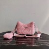 프라다 포코노 퀼팅 패치 숄더백 1BC151 핑크