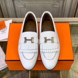 에르메스 여성용 신상 구두 H35098 화이트 은장