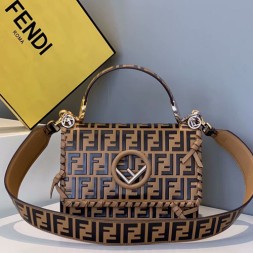 펜디 칸 아이 에프백 8BT285 블랙로고패턴