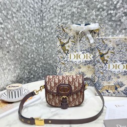 디올 DIOR BOBBY 스몰 백 M9317 버건디