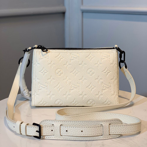 루이비통 트라이앵글 메신저 M55878 화이트