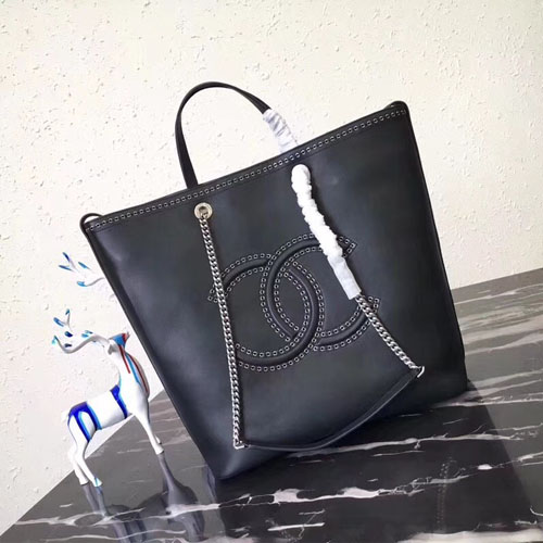 샤넬 신상 숄더 토트백 A8076 블랙