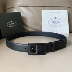 프라다 신상  벨트 PD-6114  블랙 메탈
