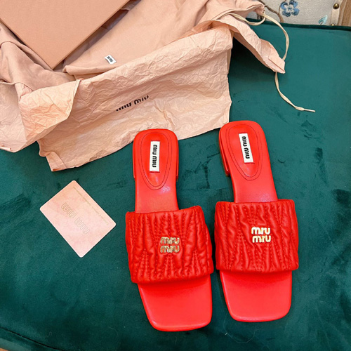 미우미우 신상 슬리퍼 57237-6