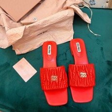 미우미우 신상 슬리퍼 57237-6