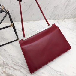 셀린느 신상 클래스프 미듐 숄더백 181283 레드