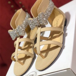 샤넬 여성용 신상 샌들 G34185-2 베이지