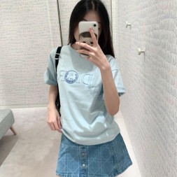 디올 남여공용 반팔티 D84386