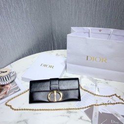 디올 30 몽테뉴 클러치 백 M9206 블랙