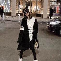 톰브라운 여성용 코트 TB8821 블랙