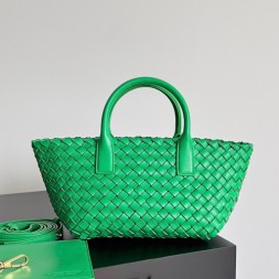 보테가 미니 까바 토트백 709464-4