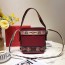 디올 송아지 가죽  호보백 M5871 레드