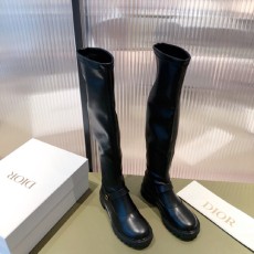 디올 여성용 롱부츠 KD0652 블랙 무광