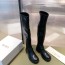 디올 여성용 롱부츠 KD0652 블랙 무광