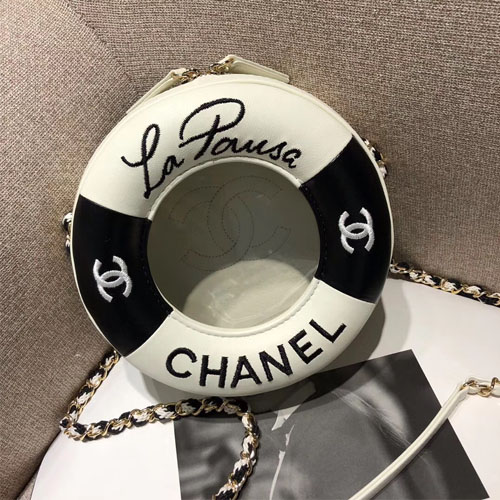 샤넬 스몰 라운드 백 AS0209 블랙