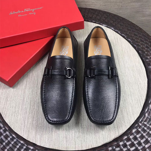 페레가모 남성용 신상 구두 F38050 블랙