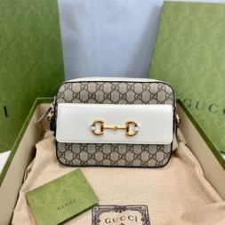 구찌 홀스빗 1955 스몰 숄더백 645454 화이트