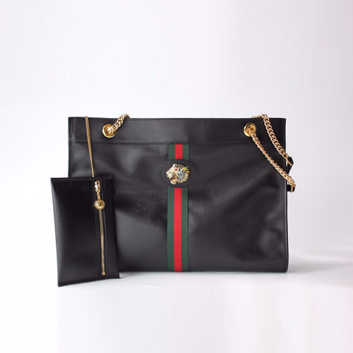 구찌 라자 라지 토트백 537219 블랙