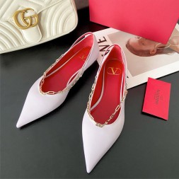 발렌티노 플랫 슈즈 V0907 연핑크