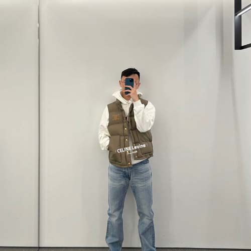 셀린느 남여공용 패딩조끼 008429