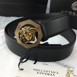 베르사체 신상 벨트 VS-6434-2 블랙 금장
