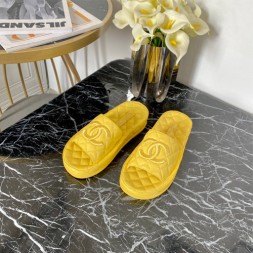 샤넬 신상 슬리퍼 G34308 옐로우