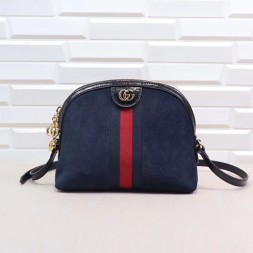 구찌 GG수프림 숄더백 499621 네이비