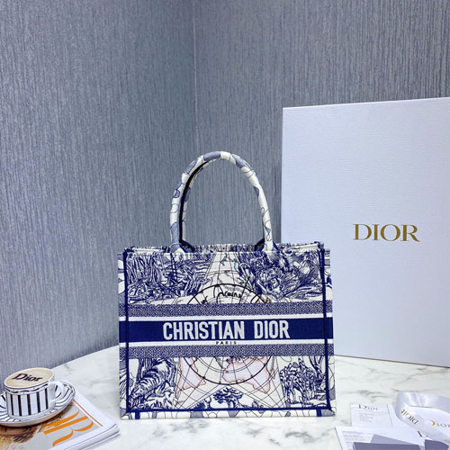 디올 미듐 북 토트백 M1296