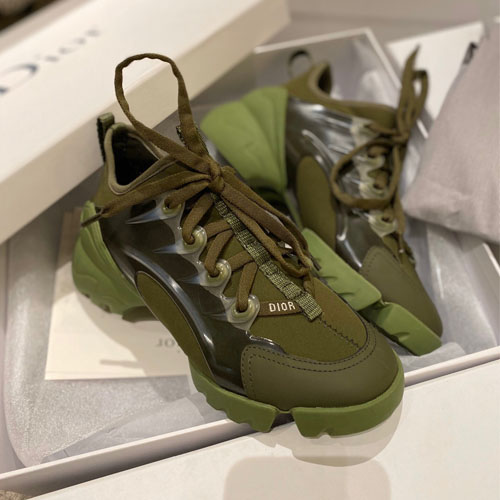 디올 네오프렌 D-CONNECT 스니커즈 KCK222 그린