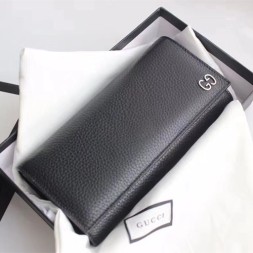 구찌 신상 레더 장지갑 481727 블랙