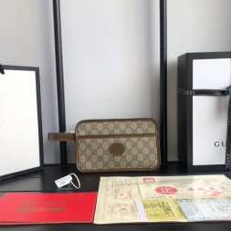 구찌 인터로킹 클러치백 625764