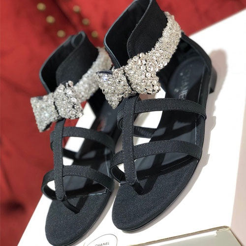 샤넬 여성용 신상 샌들 G34185-1 블랙