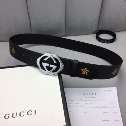 구찌 신상 벨트 234205  블랙 은장