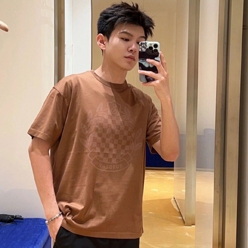 버버리 남여공용 티셔츠 80019194 브라운