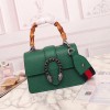 구찌 디오니서스 미니 뱀부 탑핸들백 523367 그린