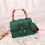 구찌 디오니서스 미니 뱀부 탑핸들백 523367 그린