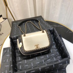 샤넬 신상 플랩백 AS0371 화이트&블랙