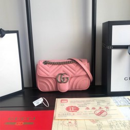 구찌 GG 마몽 미니 백 446744 핑크