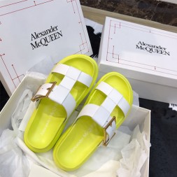 알렉산더 맥퀸 남여공용 신상 슬리퍼 586411-5