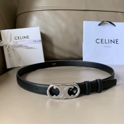 셀린느 신상 벨트 CE8001  블랙  은장