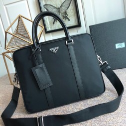 프라다 나일론 서류가방 2VE891 블랙