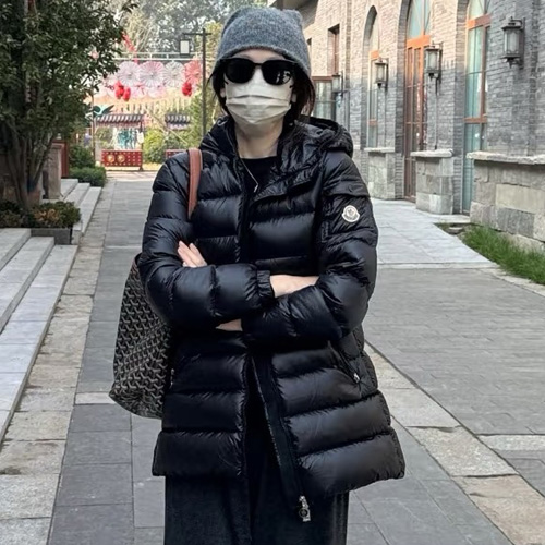 몽클레어 여성 글레멘스 패딩 MC3719 블랙