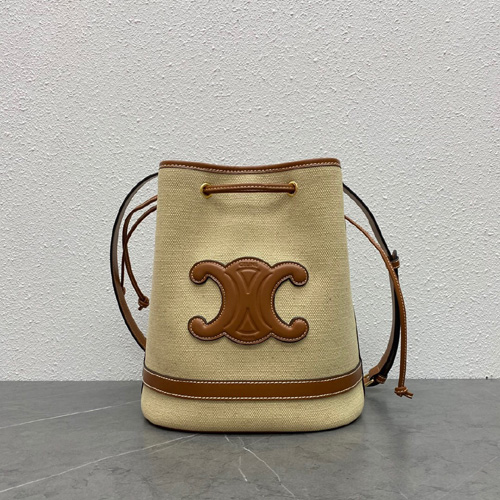 셀린느 슈마린 로고 버킷백 196752