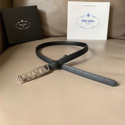 프라다 신상 여성용 벨트   PD-6107  블랙 은장