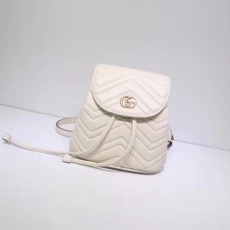 구찌 마틀라세 스몰 백팩 528129 화이트