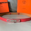 에르메스 신상  벨트 XTY184  레드 은장