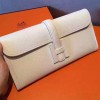 에르메스 신상 지제 클러치백 130117 화이트