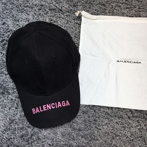 발렌시아가 신상 모자 B1212 블랙