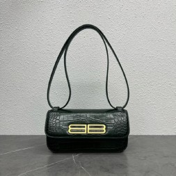 발렌시아가 카프스킨 가십 스몰백 59056 그린