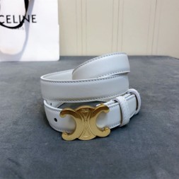 셀린느  신상  벨트  CE8003 화이트 금장